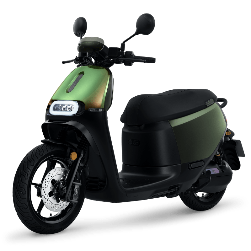 Moto Eléctrica Gogoro Super Sport color verde