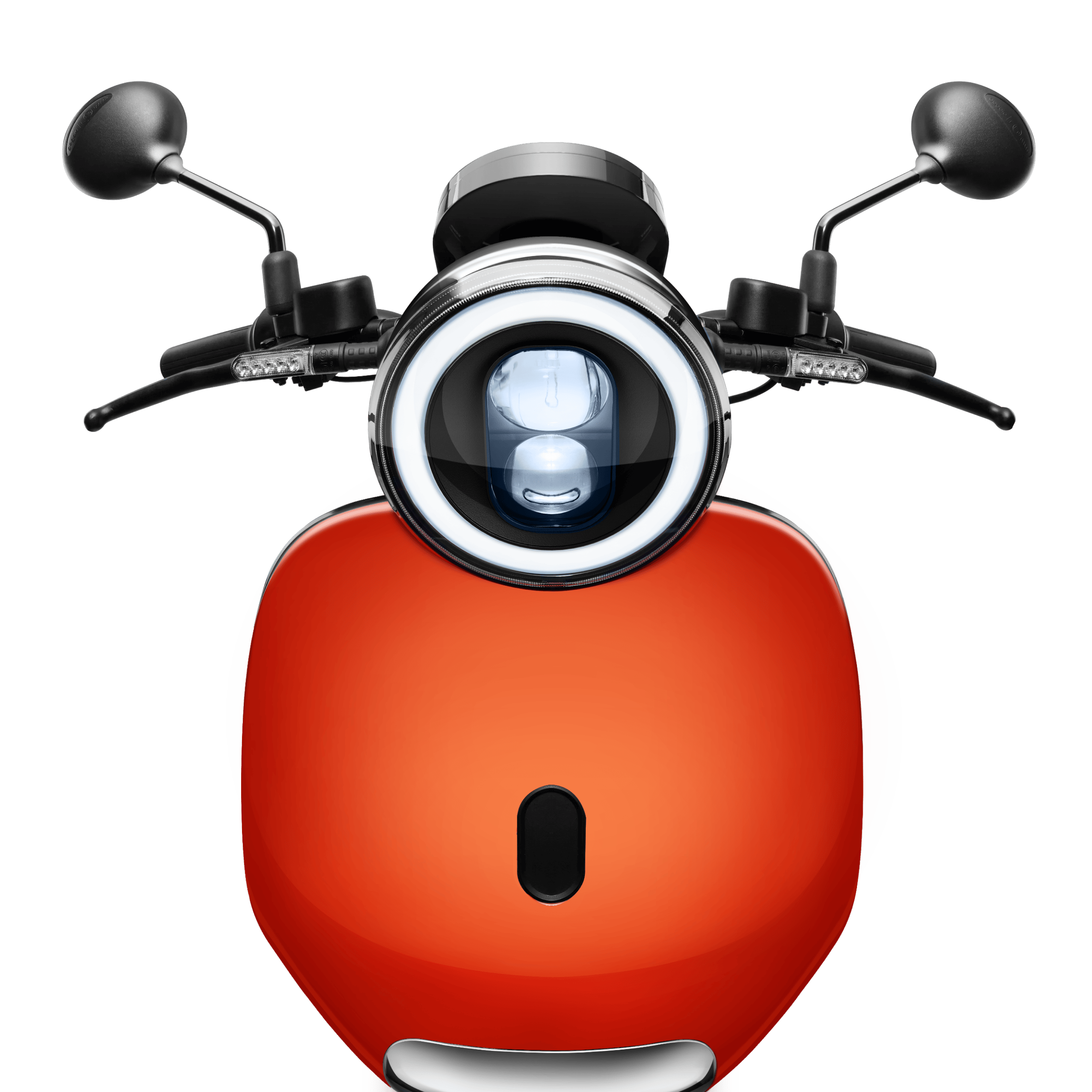 Foco frontal de las motos Jego de Gogoro