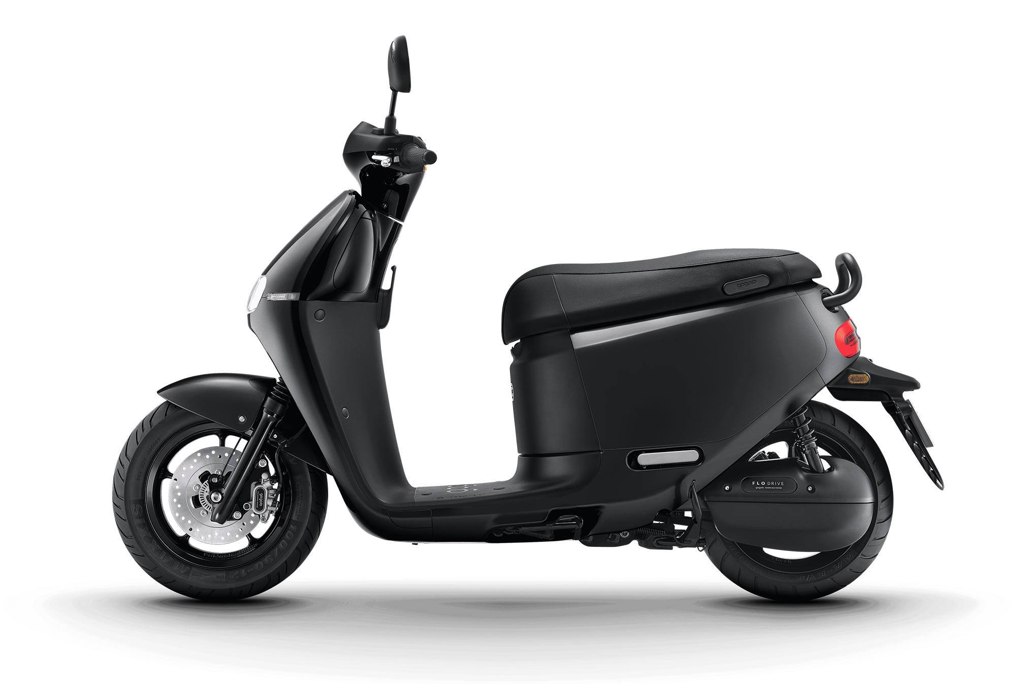 Moto eléctrica Gogoro 2 Premium - vista de lado - color gris